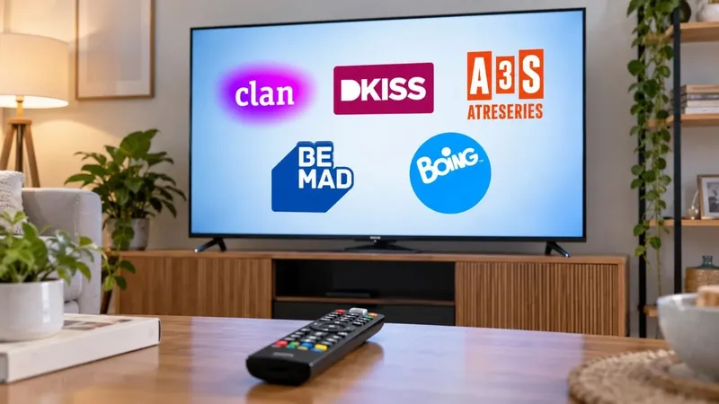Clan, DKISS, Atreseries, Be Mad y Boing pueden dejar de verse en tu tele: el cambio de la TDT no es solo 4K