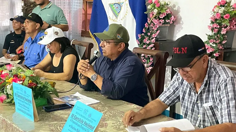 Nueva Segovia Sur prepara III Ejercicio Nacional para proteger vidas