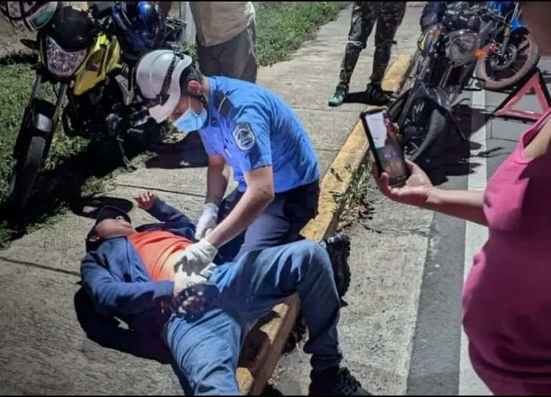Dos accidentes en Managua dejan varios lesionados en La Carretera Sur y El Crucero