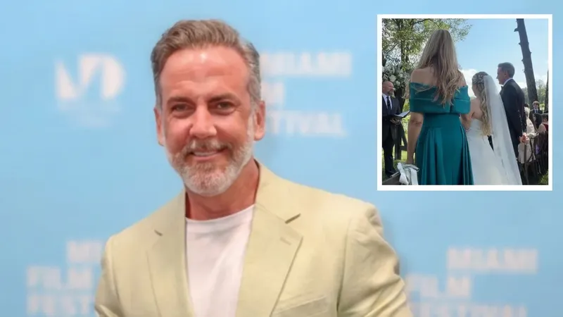 Carlos Ponce cumple un emotivo momento como papá: acompaña a su hija Savannah al altar