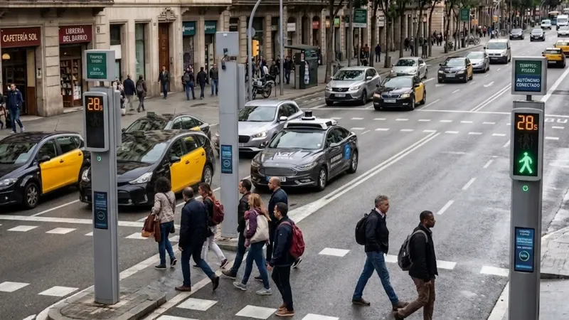 España aprueba (por fin) las normas que permitirán colocar semáforos inteligentes y que Europa lleva tiempo pidiendo