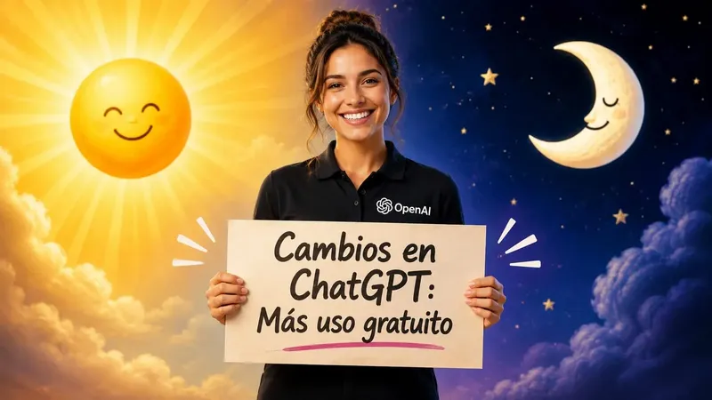 ChatGPT cambia y elimina los límites en GPT-5.6 Luna para que puedas usar la IA de OpenAI gratis