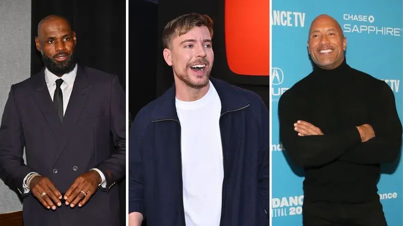 MrBeast une fuerzas con LeBron James y Dwayne Johnson para sorprender a 100 niños con cáncer