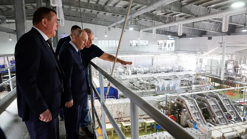 Vladímir Putin realiza visita oficial en islas Kuriles