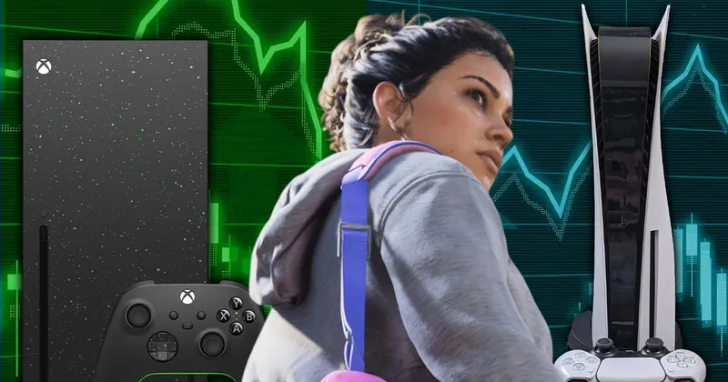 Preventas de GTA VI aumentaron más de 400% tras la presentación del juego en Netflix, y las ventas del juego en PS5 superan con creces a las de XBOX