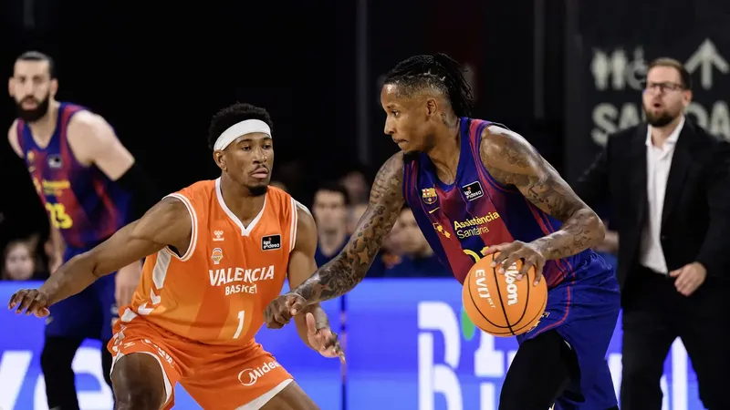 Hoy puedes ver Barça vs Valencia Basket en la TDT: horario para ver el cuarto partido de playoffs de ACB