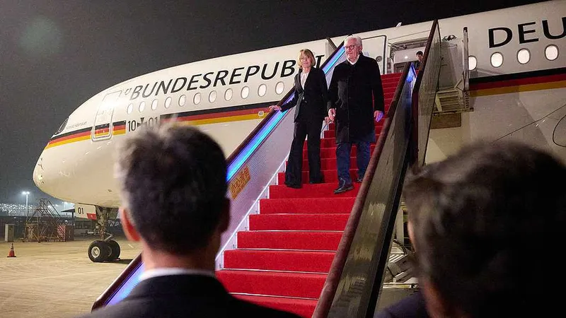 El presidente alemán inicia una visita de Estado a China