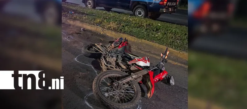 Domingo trágico: Jovencito de 22 años pierde la vida en carretera Managua-Masaya