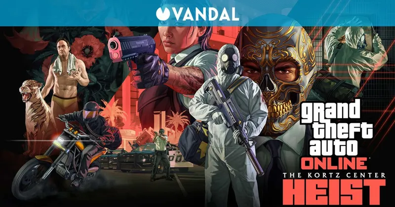 GTA Online pone fecha a The Kortz Center Heist, su nuevo gran golpe centrado en robar obras de arte