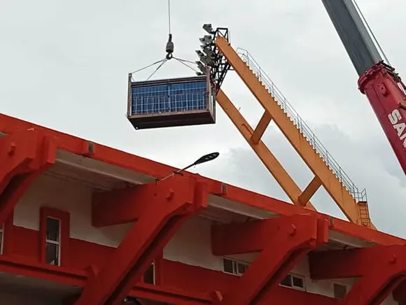 El estadio Sandino de Santa Clara será la primera instalación deportiva de Cuba con energía solar fotovoltaica
