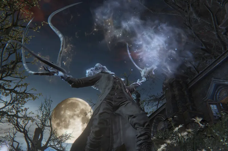 En Bloodborne había un arma que te convertía en un brócoli alienígena sacado de H. P. Lovecraft, pero no bastaba con equiparla