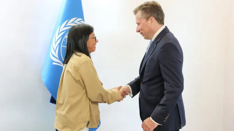 La ONU evalúa con Venezuela la respuesta al doblete sísmico