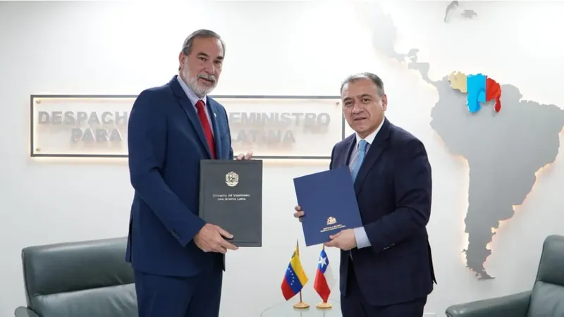 Chile y Venezuela formalizan el restablecimiento de sus relaciones consulares tras dos años de ruptura