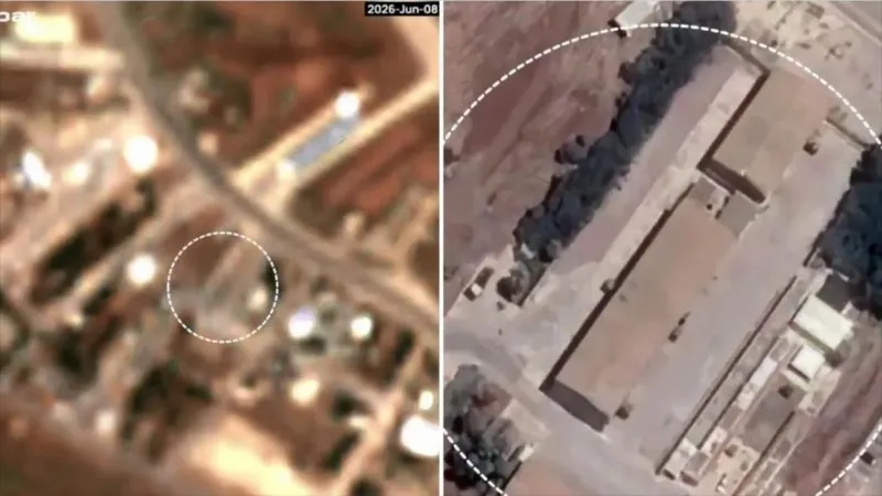 Misiles iraníes dañaron base Ramat David; lo confirman imágenes satélitales