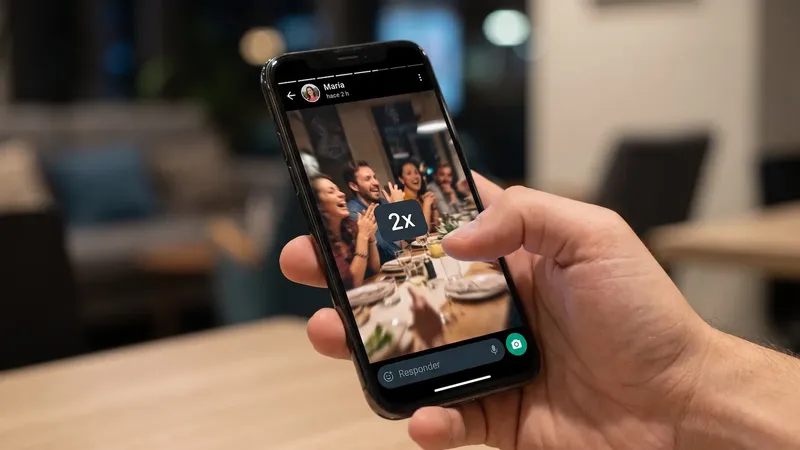 WhatsApp copia a Instagram y TikTok: así puedes acelerar los vídeos de los Estados a 2x
