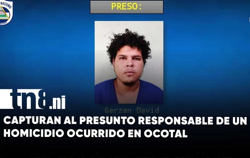 Capturan a presunto responsable de homicidio ocurrido en Ocotal, Nueva Segovia