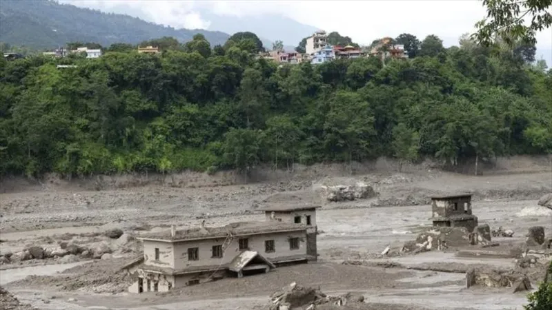 Inundaciones dejan decenas de muertos y cientos de desaparecidos en Nepal