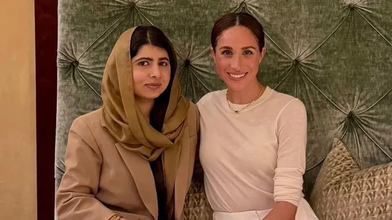 Meghan Markle revela la significativa razón de su encuentro con Malala Yousafzai en Londres
