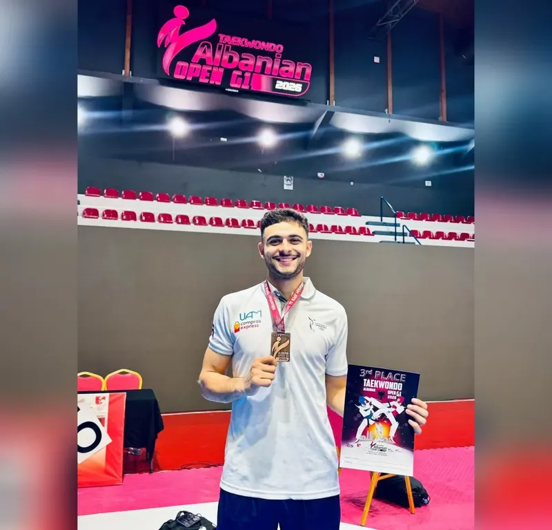 Bronce para David Robleto en el G1 Albania Open 2026