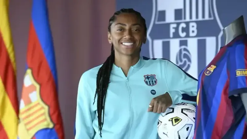 Kerolin: "Quiero ser feliz en Barcelona y hacer muchos goles, como Ronaldinho o Neymar"