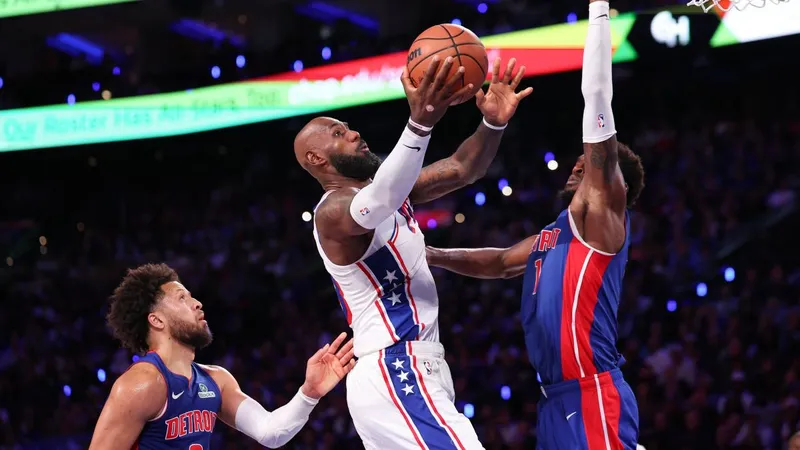 Detroit, a LeBron: no todo van a ser sonrisas