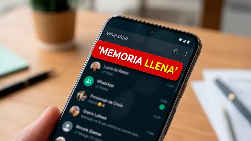 El ajuste de WhatsApp que te deja sin memoria: el truco para vaciarlo sin borrar fotos