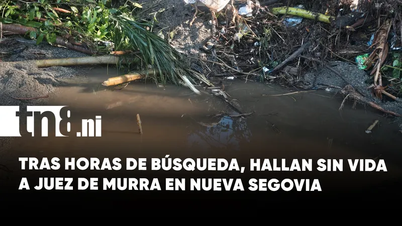 Hallan sin vida a juez de Murra tras ser arrastrado por la corriente en...