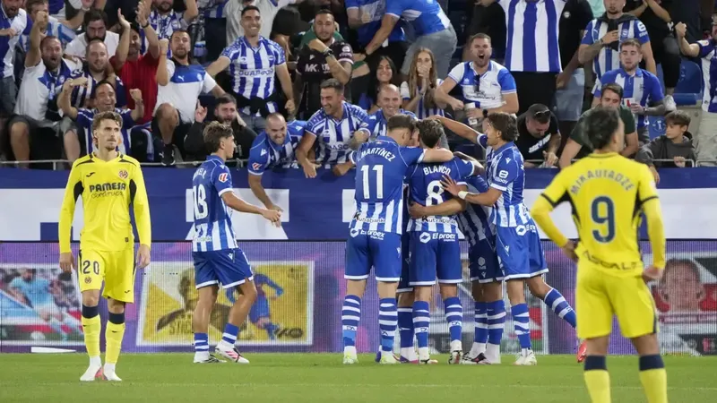 1-0: El Alavés no se baja de la nube ante un Villarreal incapaz