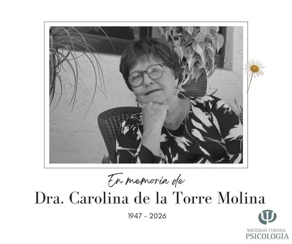 Falleció la destacada psicóloga cubana Carolina de la Torre