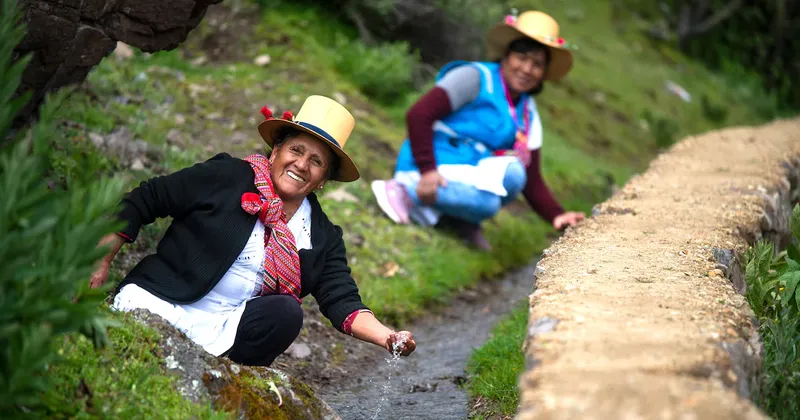“Sembrar agua”, el proyecto peruano que revive la ingeniería precolombina para llevar agua a Lima
