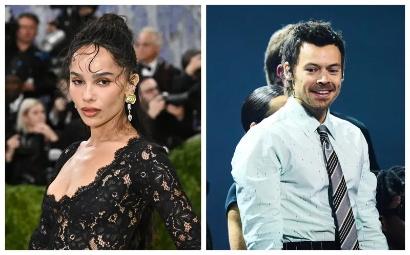 Zoë Kravitz y Harry Styles planean una íntima boda en Navidad, según nuevos informes