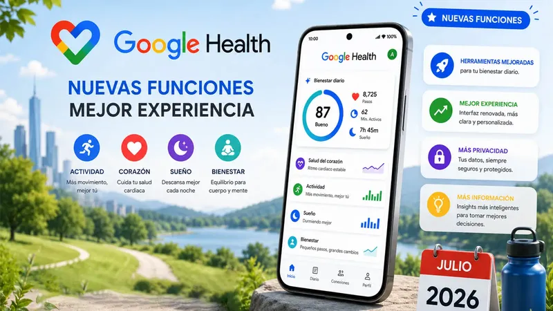 Google actualiza la app de salud que usas en el móvil: notarás varias mejoras y cambios importantes que corrigen sus últimos fallos
