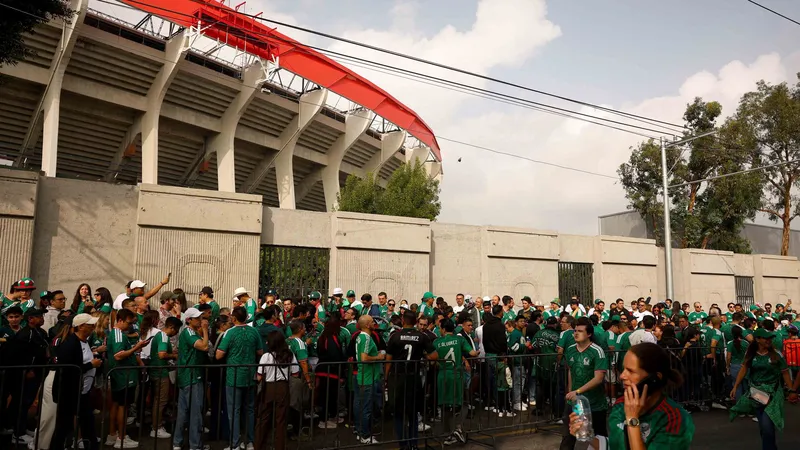 El ambiente mundialista ya arrancó en el Estadio Ciudad de México