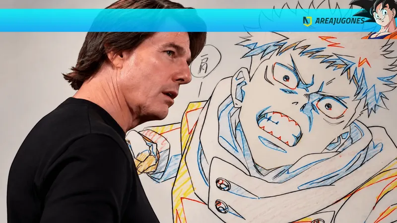 Tom Cruise se declara fan de Jujutsu Kaisen y MAPPA: "quiero ir al estudio y veros trabajar"