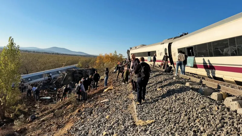 Colisión mortal de dos trenes de pasajeros en España (MINUTO A MINUTO)