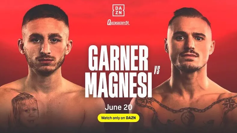 Ryan Garner vs Michael Magnesi por el interino superpluma del CMB en Inglaterra