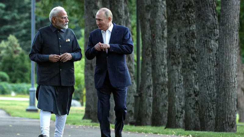 Vladímir Putin y Narendra Modi fortalecerán la cooperación entre Rusia e India