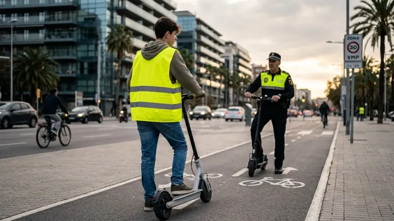 El Gobierno cambia la ley de los patinetes: prohibidos para menores de 15 años y obligatorio el chaleco reflectante
