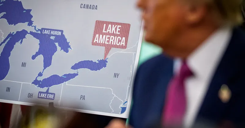 Trump sigue trabajando con un mapa mundial equivocado