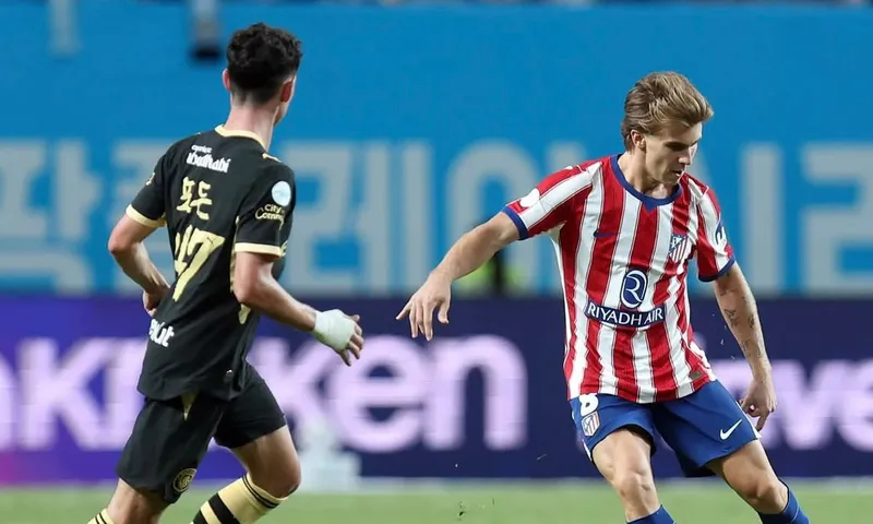 Manchester City remonta ante el Atlético de Madrid en Seúl