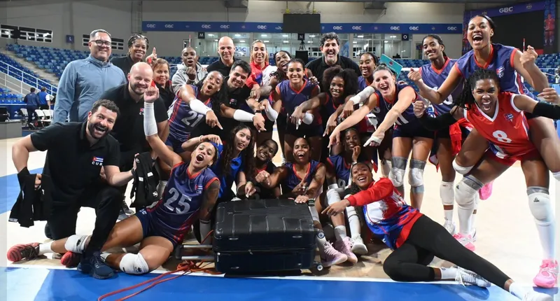 Cuba clasifica al mundial de voleibol femenino