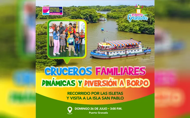 Actividades Recreativas en Puertos Turísticos del 24 al 26 de julio de 2026