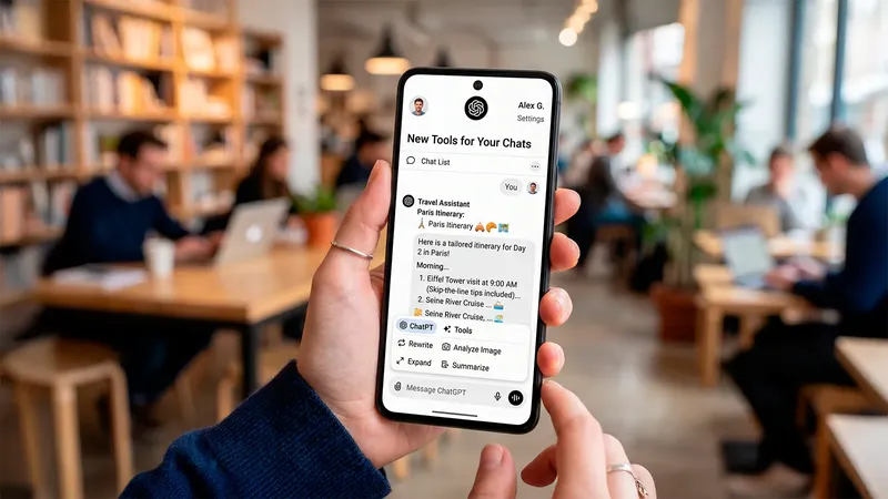 OpenAI rediseña la aplicación de ChatGPT para Android: así son las herramientas que revolucionarán tus chats
