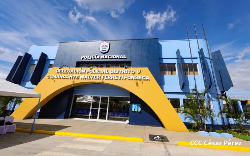 Estrenan modernas instalaciones de delegación policial Comandante Walter Ferreti Fonseca en Distrito V