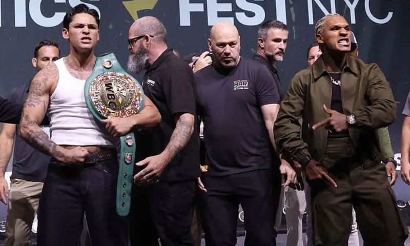 Ryan García y Conor Benn se enfrentan por el título wélter del CMB