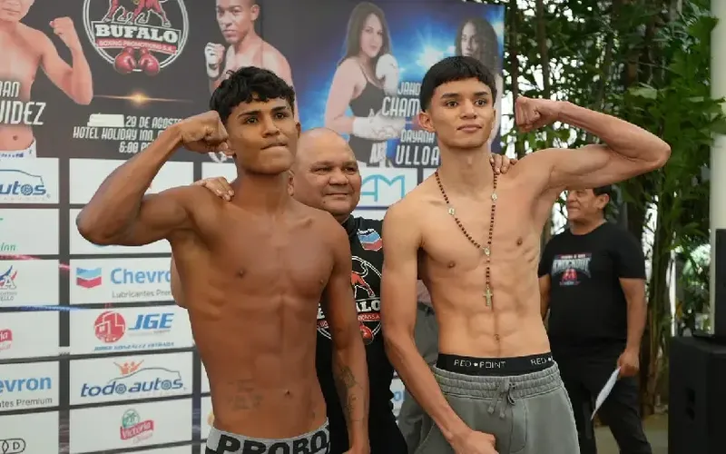 Todo listo para la gran velada de Búfalo Boxing Promotions