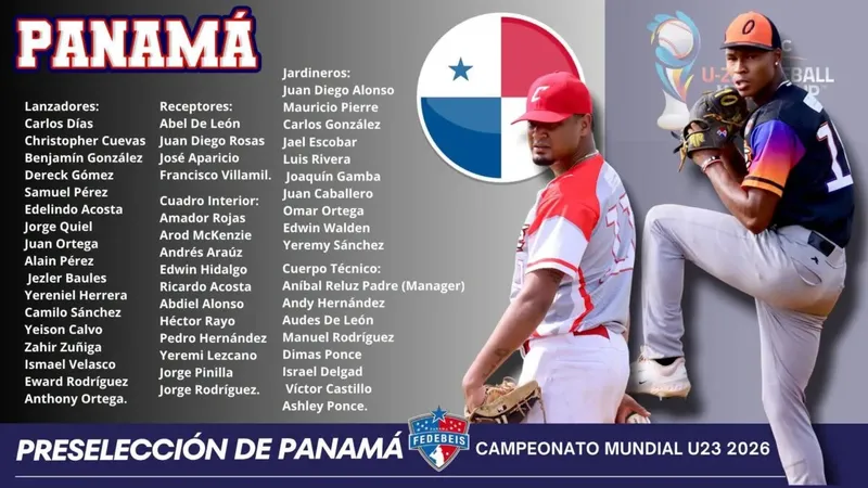 Panamá define preselección para mundial Sub-23 en Nicaragua