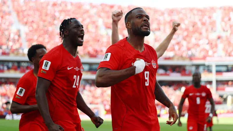 Canadá sumó su primer punto en una Copa del Mundo