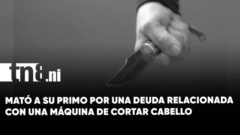 Acusado admite haber matado de dos cuchilladas a su primo en San Jorge, Rivas