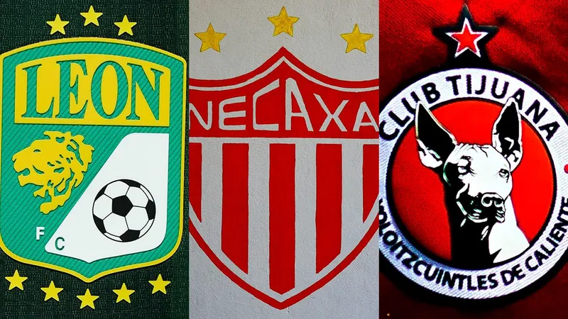 ¿Pasados de moda? Solo 7 clubes de la Liga MX usan estrellas en sus escudos